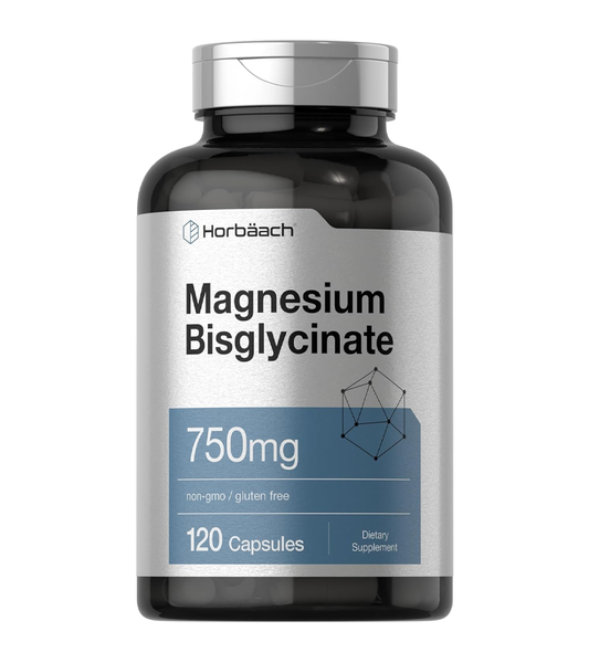 Magnesium Bisglycinate 750mg - 120 Capsules