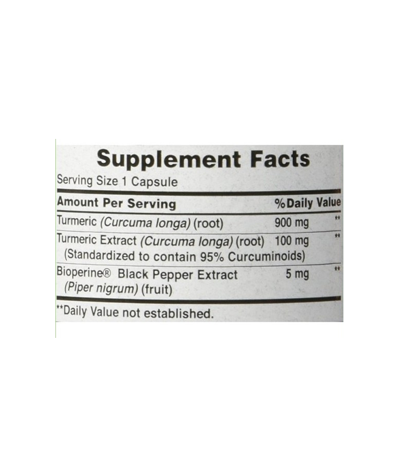 Turmeric Curcumin 1000 mg - 60 capsules