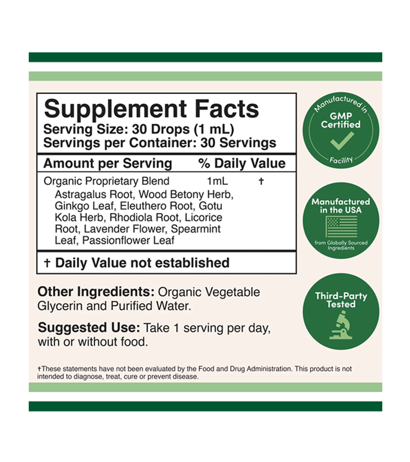 Adrenal Support Drops - 30 ml