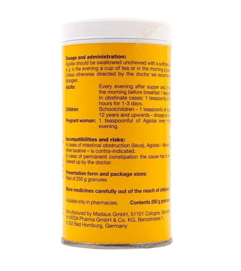 Agiolax granules madaus- 250 gm