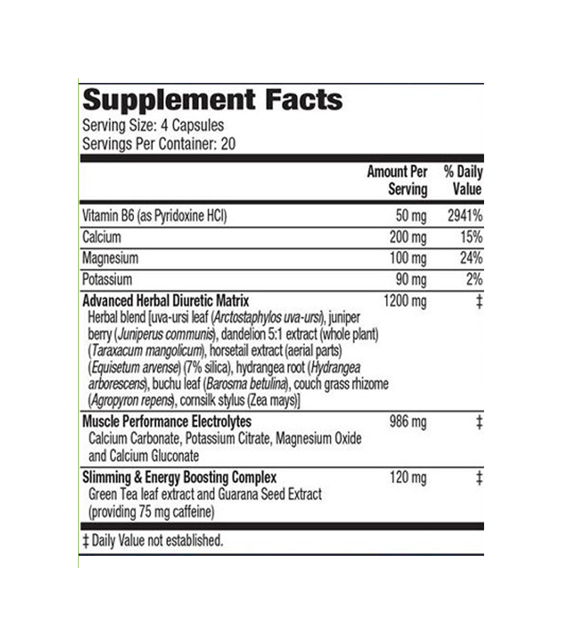 Xpel Mhp Maximum Strength Diuretic - 80 Capsules