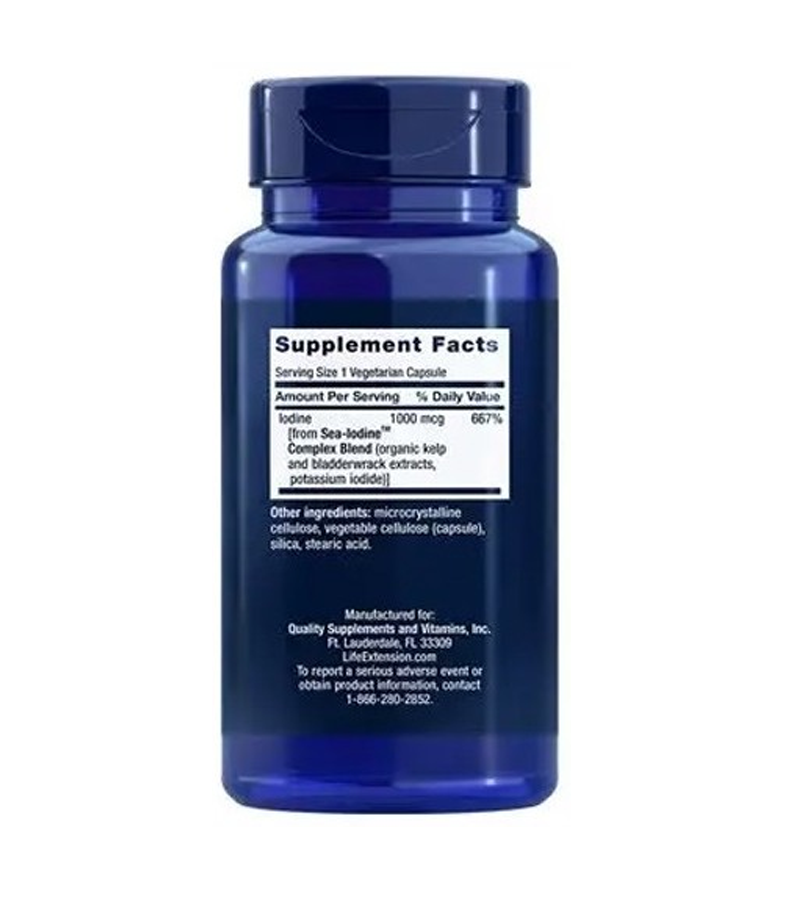 Sea Iodine 1000 mcg - 60 Veg Capsules
