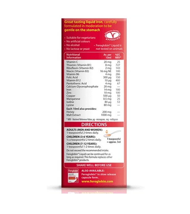 Feroglobin Liquid 200ml