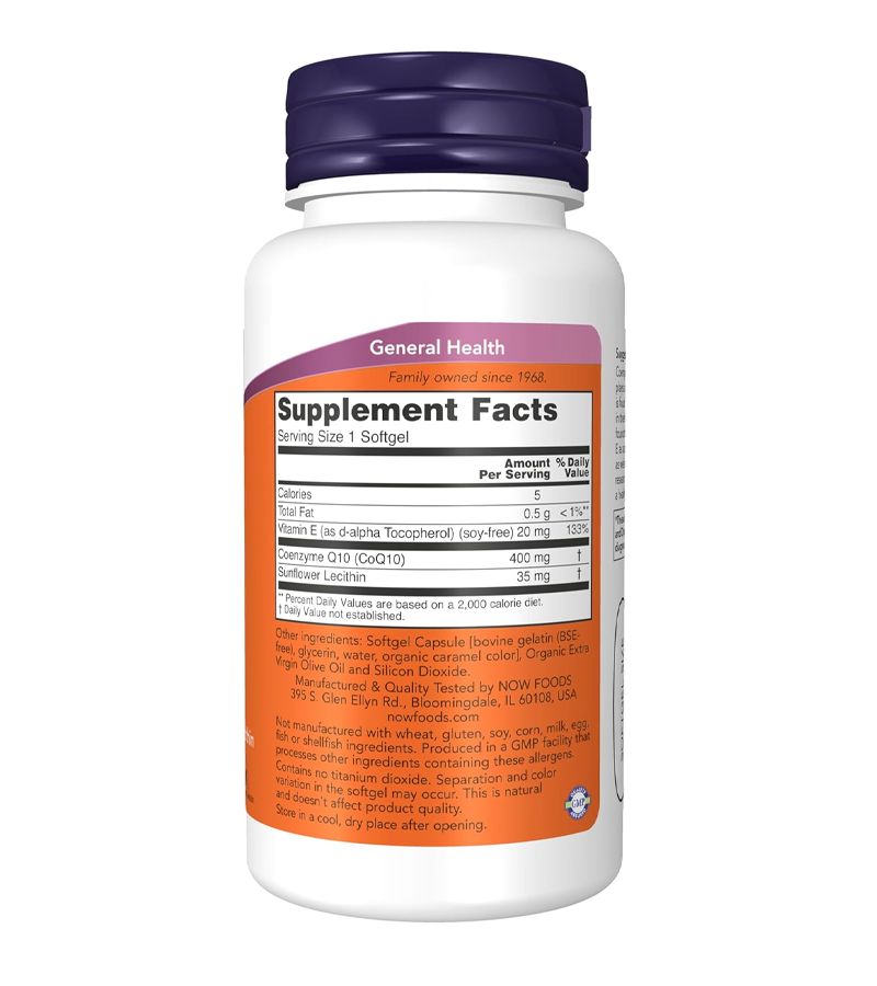 CoQ10 400 mg - 30 Softgels