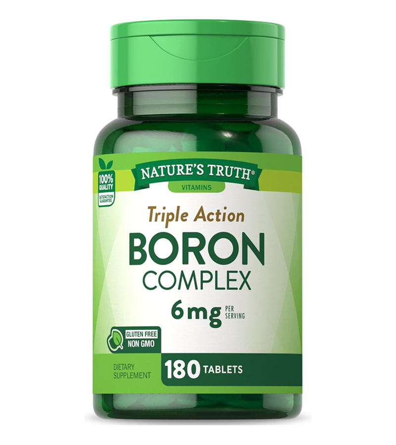 Triple Action Boron Complex 6 mg - 180 tablets