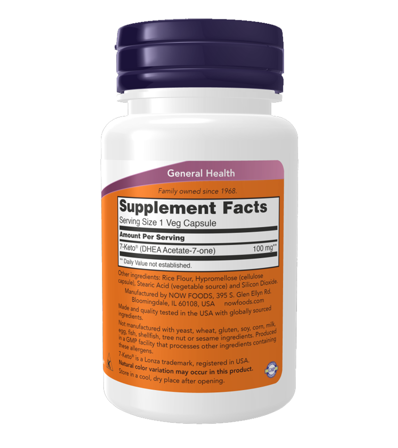 7-KETO 100 mg - 60 Veg Capsules