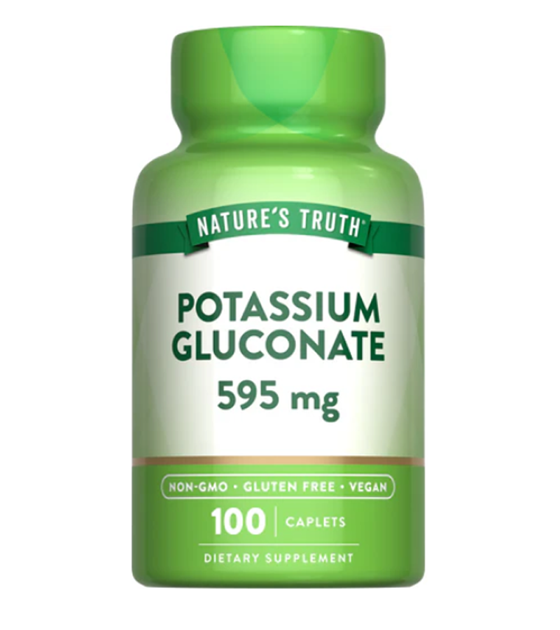 Potassium Gluconate 595 mg - 100 Caplets