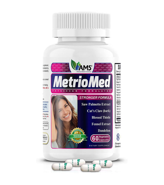 AMS MetrioMed Fertility Support for Women - 60 Capsules