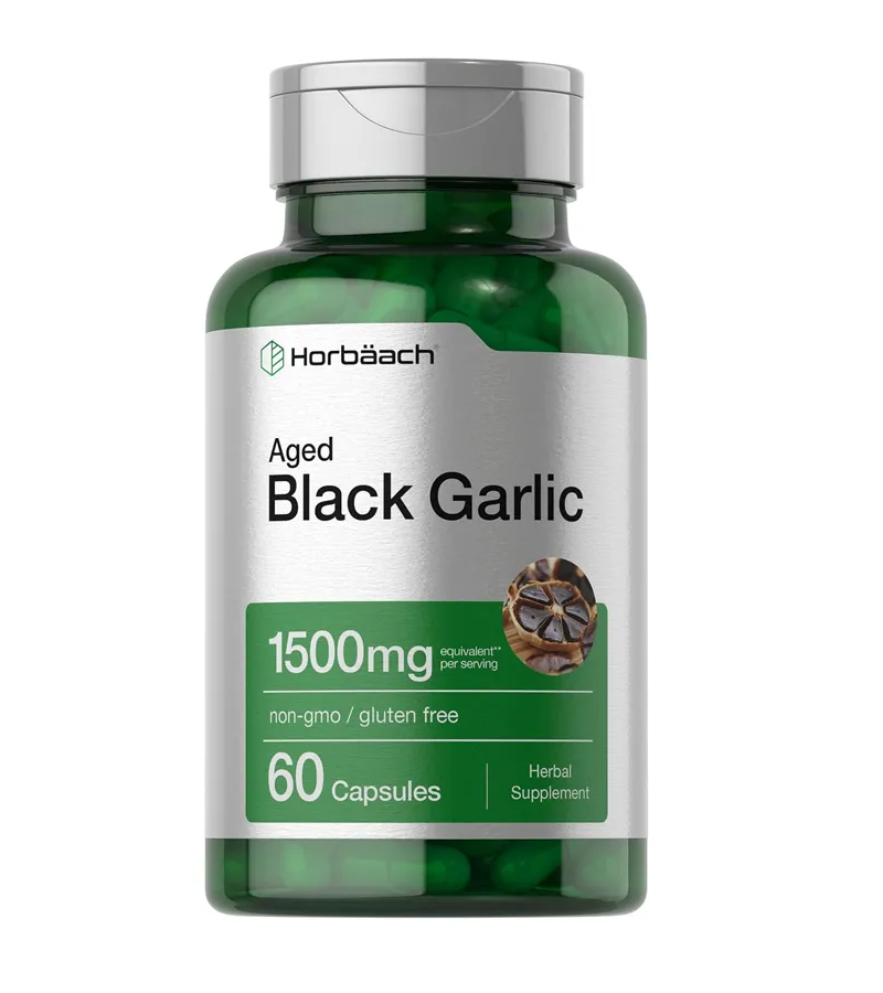 Aged Black Garlic Extract 1500mg - 60 Capsules