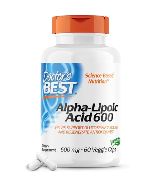 Alpha Lipoic Acid 600 mg - 60 Capsules