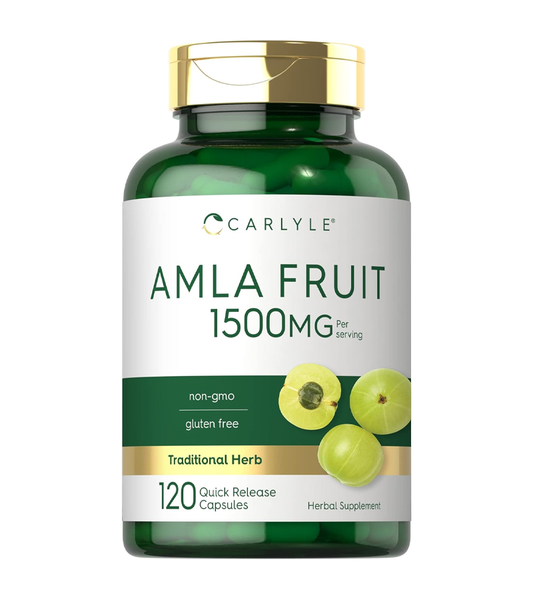 Amla Fruit 1500mg - 120 Capsules