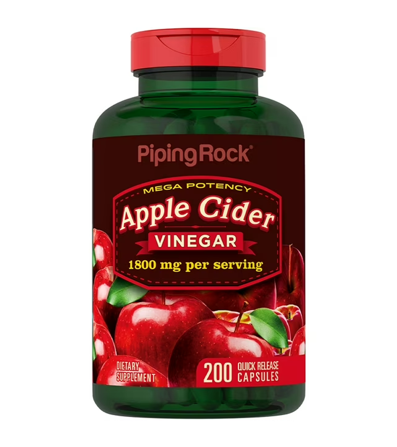 Apple Cider Vinegar 1800 mg - 200 Capsules