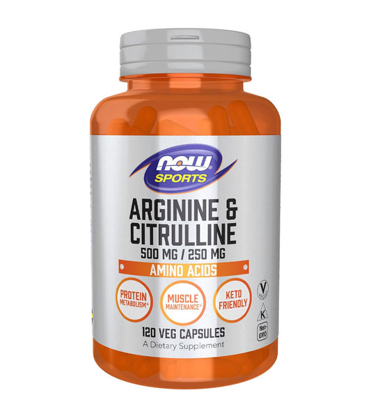 Arginine & Citrulline - 120 Veg Capsules