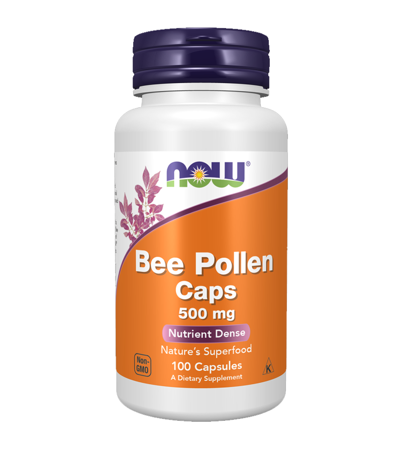 Bee Pollen 500 mg -100 Capsules