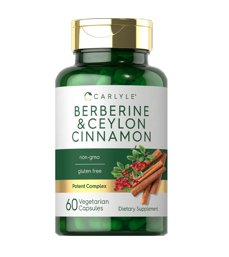 Berberine with Ceylon Cinnamon 2000mg - 60 Capsules