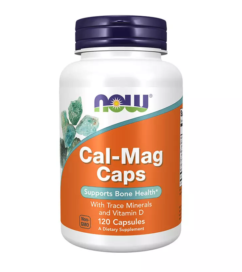 Cal-Mag Caps with Trace Minerals & D3 -120 Capsules
