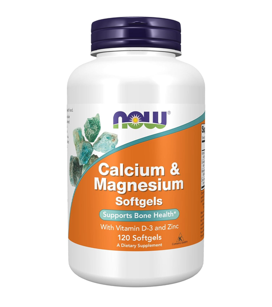 Calcium & Magnesium with D3 - 120 Softgels