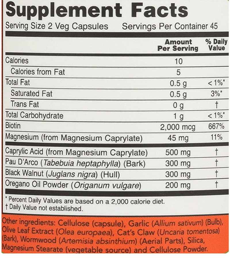 Candida Support - 90 Veg Capsules