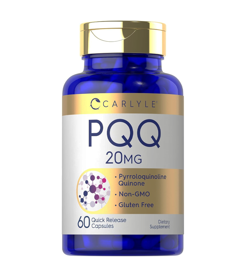 Carlyle PQQ Supplement 20 mg - 60 Capsules
