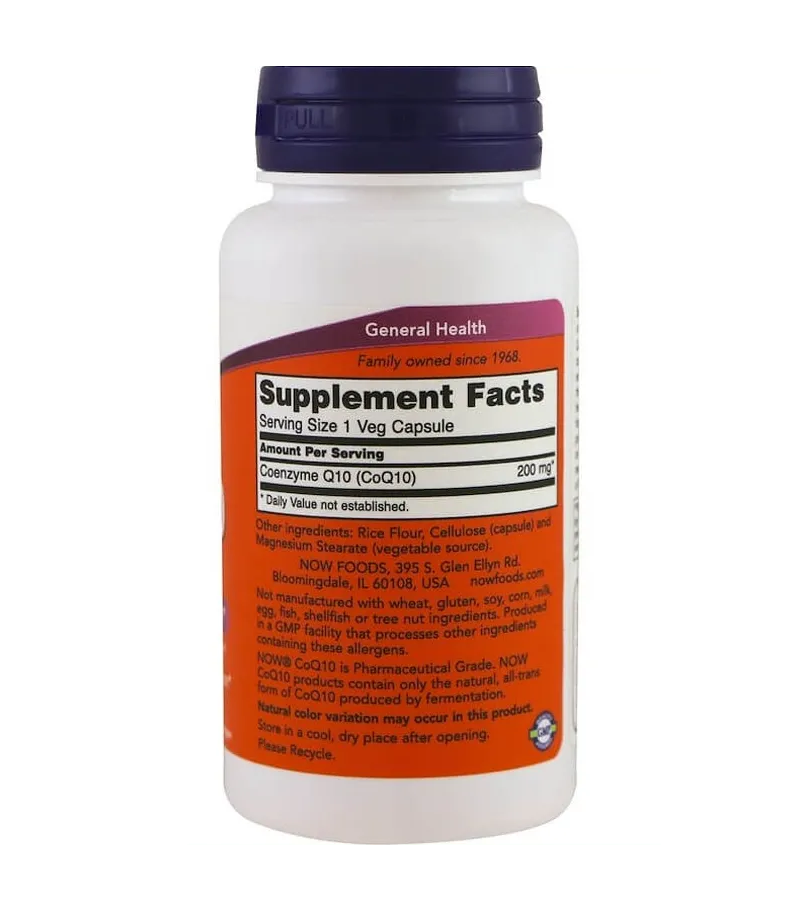 CoQ10 200 mg - 60 Veg Capsules