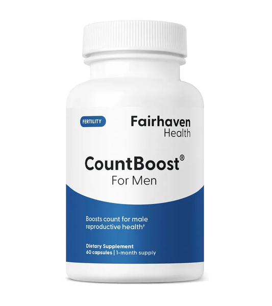 CountBoost Sperm Count Supplement - 60 Capsules