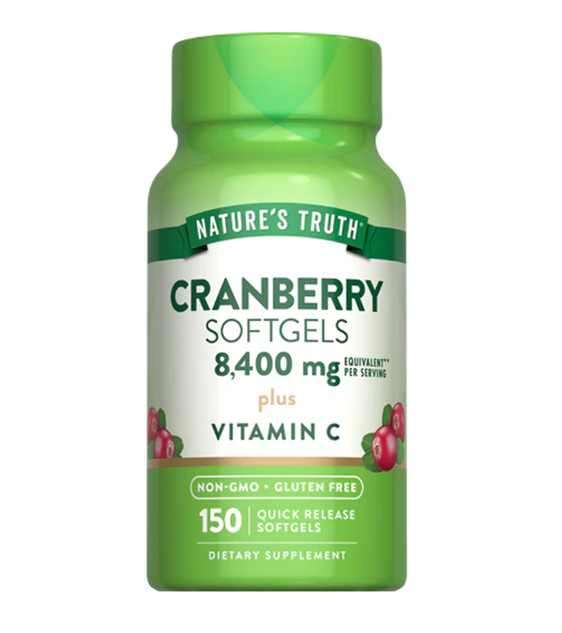 Cranberry 8400mg with Vitamin C - 150 softgels