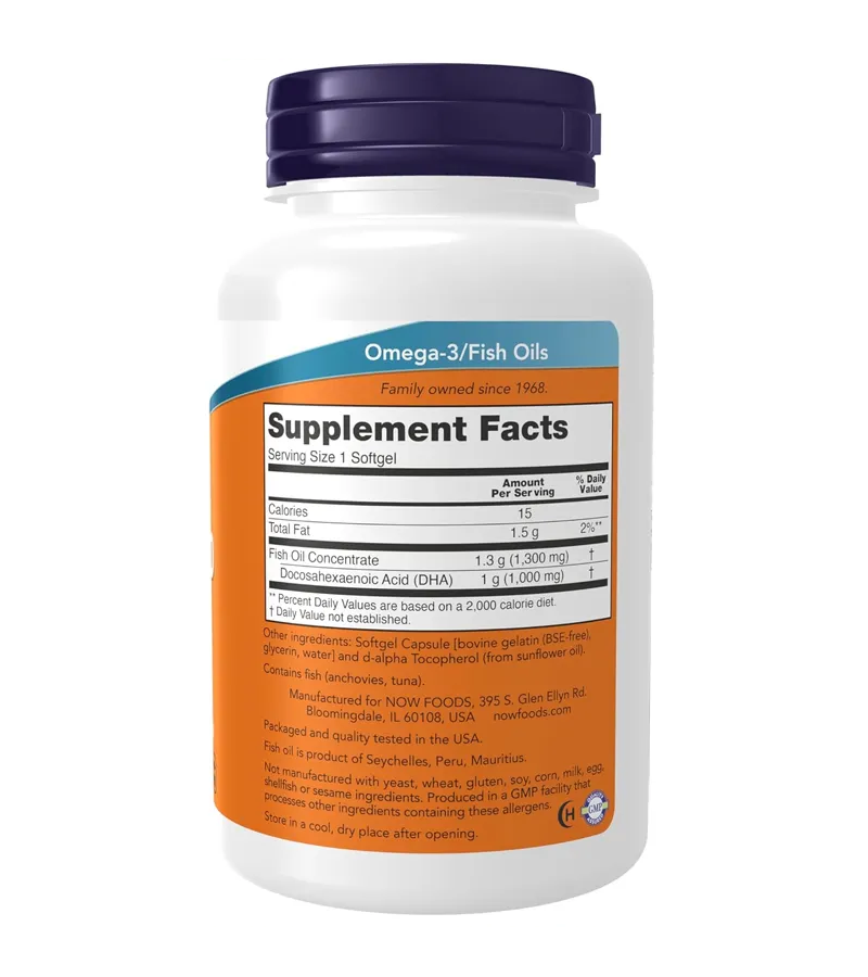 DHA-1000 Brain Support Extra Strength - 90 Softgels