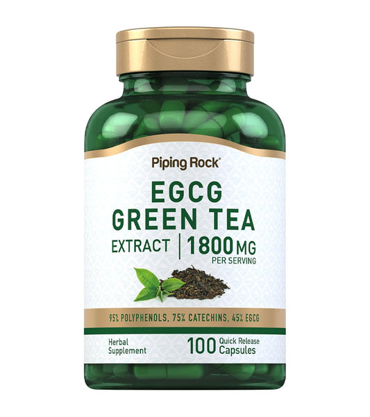 EGCG Green Tea Extract 1800 mg - 100 Capsules