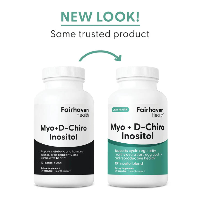 Myo + D-Chiro Inositol -120 Capsules