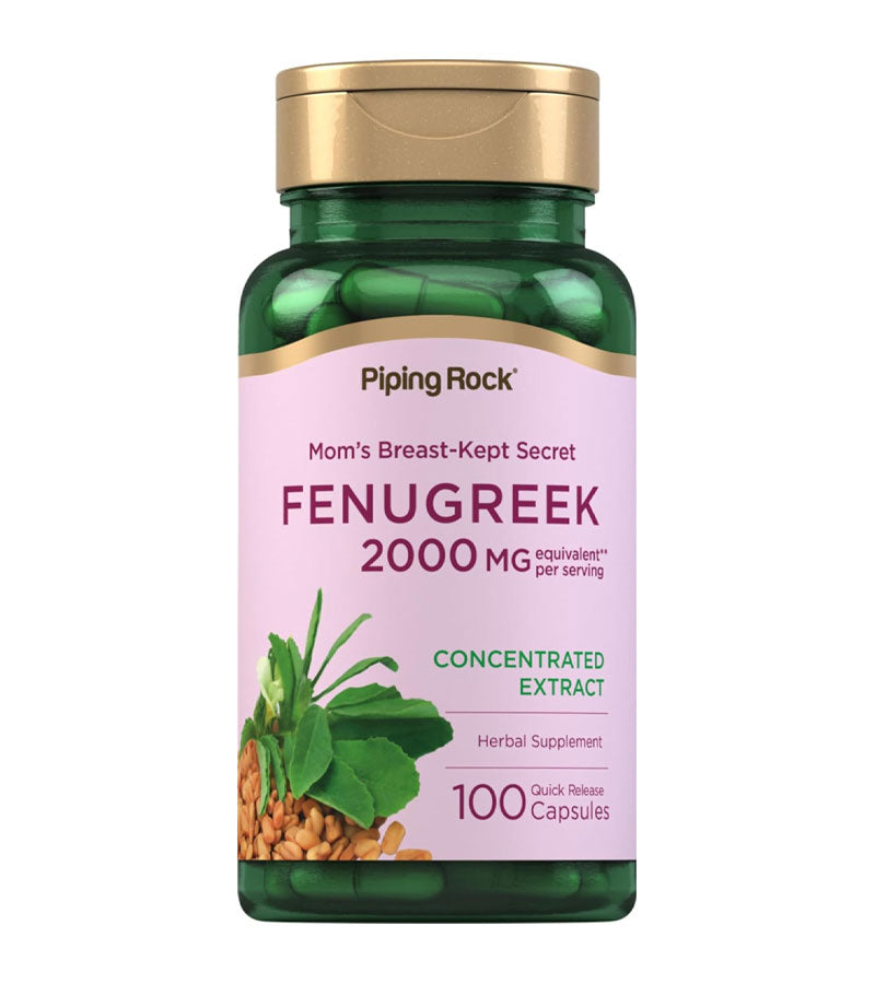 Fenugreek 2000mg - 100 Capsules