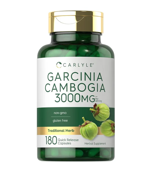 Garcinia Cambogia Extract 3000mg - 180 Capsules
