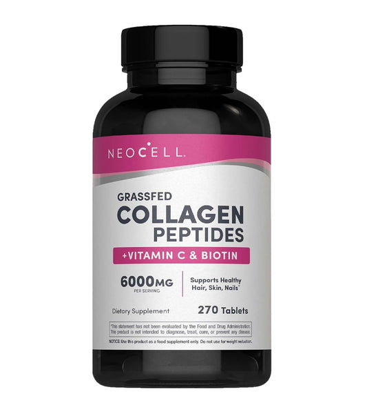 Grassfed Collagen Peptides With Vitamin C & Biotin - 270 Tablets