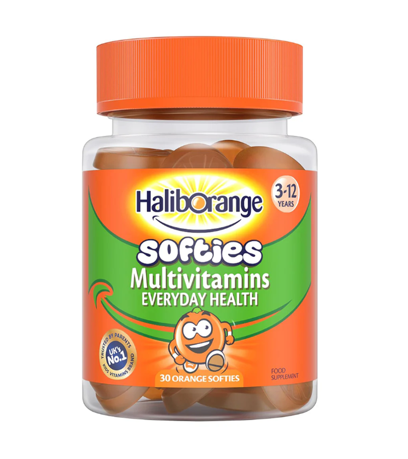 Haliborange Kids Multivitamins, Orange Flavour - 30 Softies