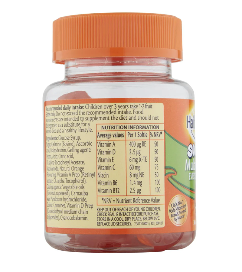 Haliborange Kids Multivitamins, Orange Flavour - 30 Softies