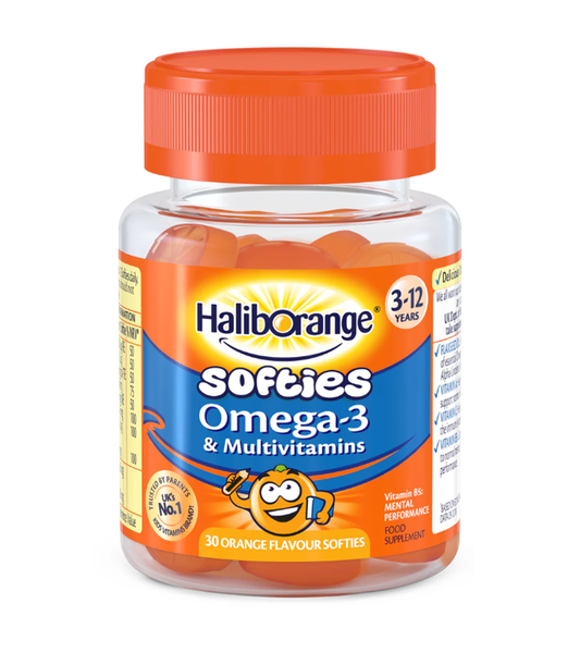 Haliborange Kids Omega-3 and Multivitamins - 30 Softies