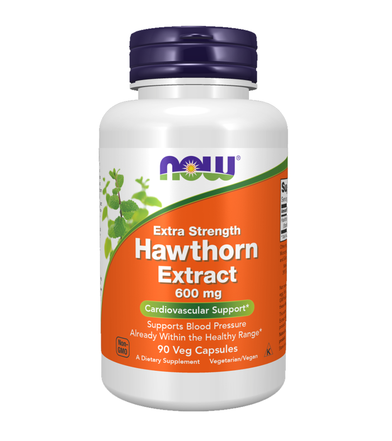 Hawthorn Extract 600 mg Extra Strength - 90 Veg Capsules