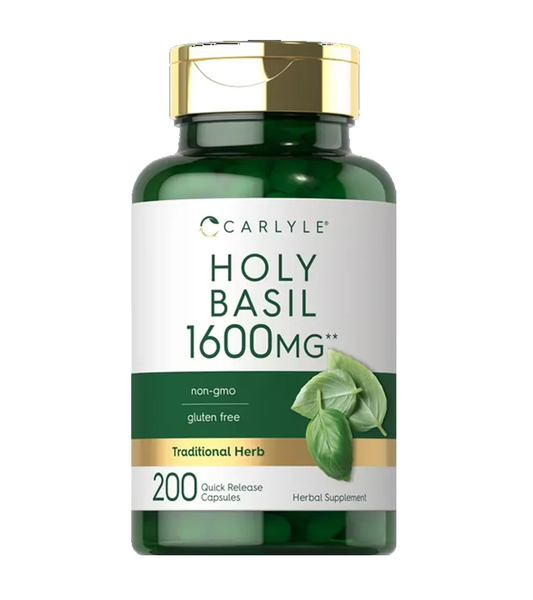 Holy Basil Extract 1600mg - 200 Capsules