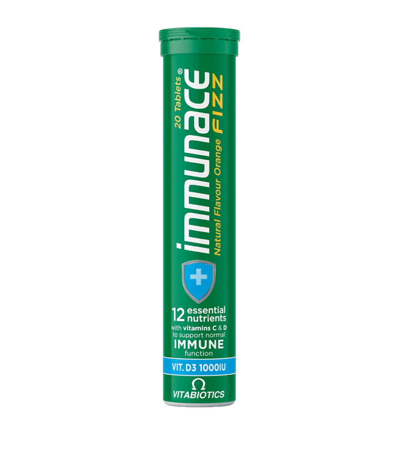 Immunace Fizz - 20 Effervescent Tablets ( Best Before 12-2026 )