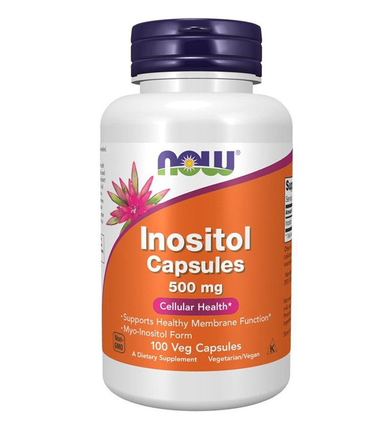 Inositol 500 mg - 100 Veg Capsules