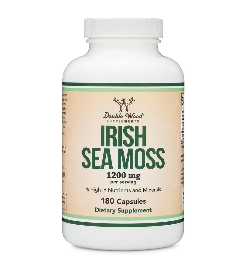 Irish Sea Moss 1200mg -180 Capsules ( Best Before 10/2026 )