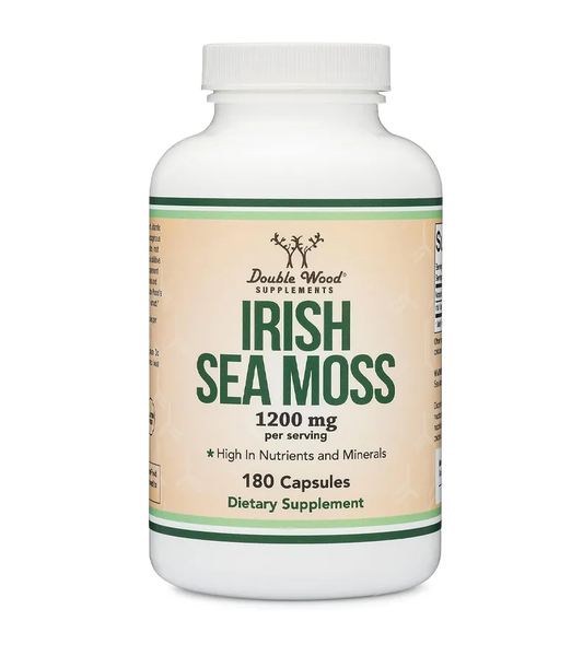 Irish Sea Moss 1200mg -180 Capsules ( Best Before 10/2026 )