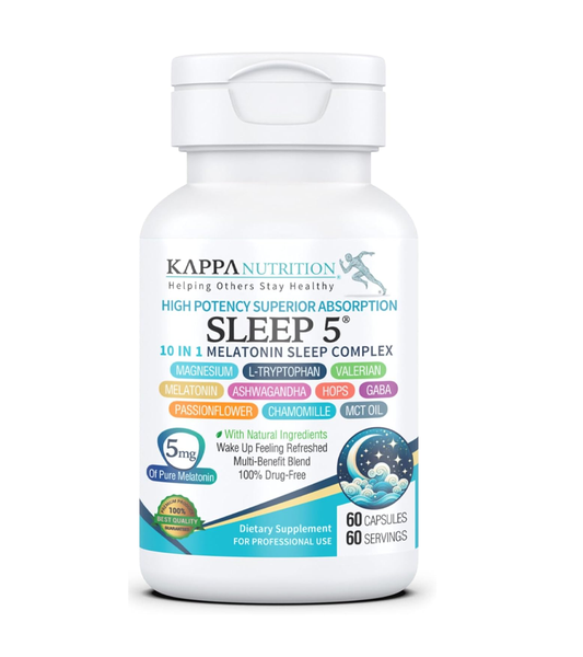 Kappa Sleep 5 - Sleep Aid 60 Capsules