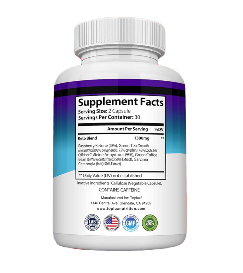 Keto Boost - Diet Pills Ketosis Supplement - 60 Capsules