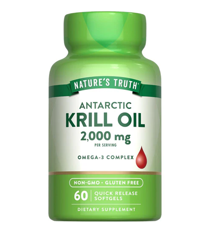 Krill Oil 2000 mg (Omega 3 Complex) - 60 Quick Release Softgels