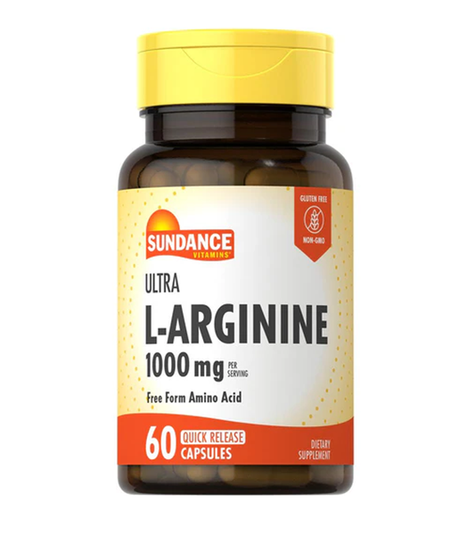 L-Arginine 1000 mg - 60 Capsules