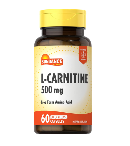 L-Carnitine 500mg - 60 Capsules
