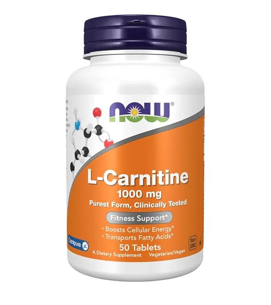 L-Carnitine Tartrate 1000mg - 50 Tablets