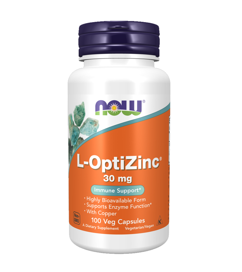 L-OptiZinc® 30 mg - 100 Veg Capsules