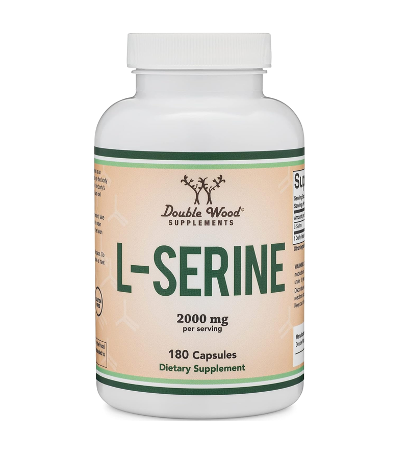L-Serine 2,000mg per serving - 180 Capsules