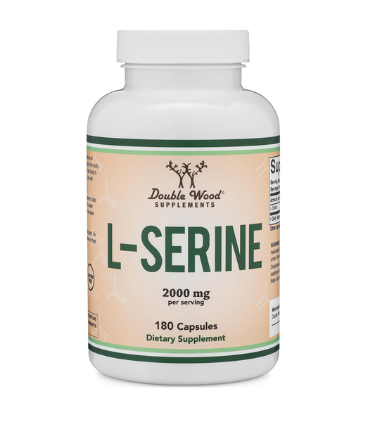 L-Serine 2,000mg per serving - 180 Capsules